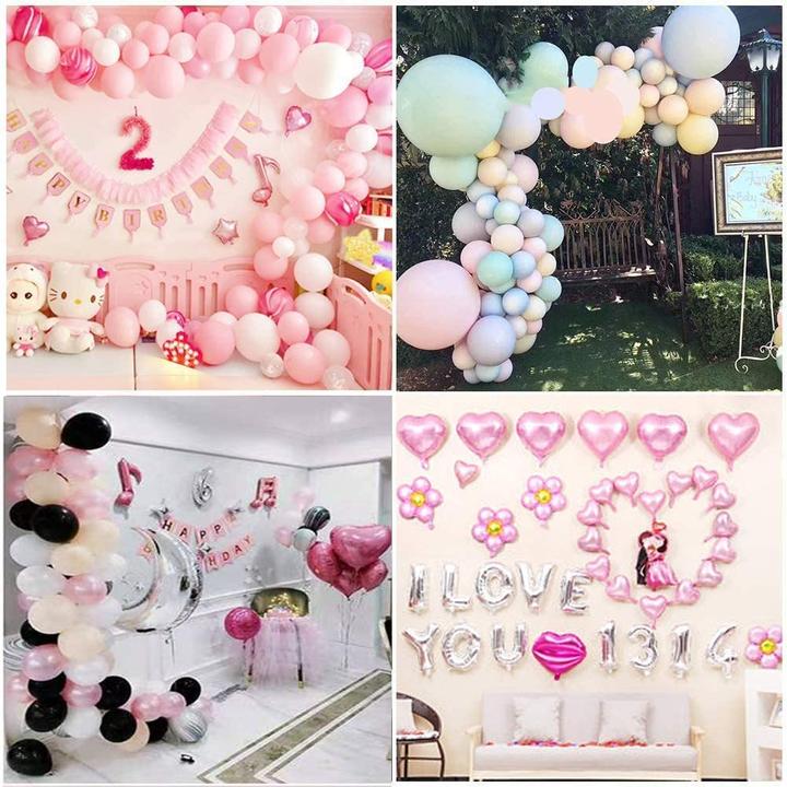 Image du produit I Am Creative Ballon Klebepunkte Doppelseitiger Kleber für Luftballons, Ø14mm 100er Set