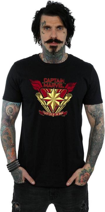 Image du produit - T-shirt CAPTAIN PROTECTOR OF THE SKIES - Homme (XL)