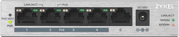 Actual product image Zyxel GS1005HP (5 Ports)