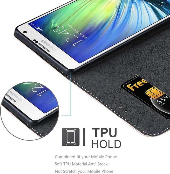 Actual product image Cadorabo Book X Wallet Cover (Samsung Galaxy A7)