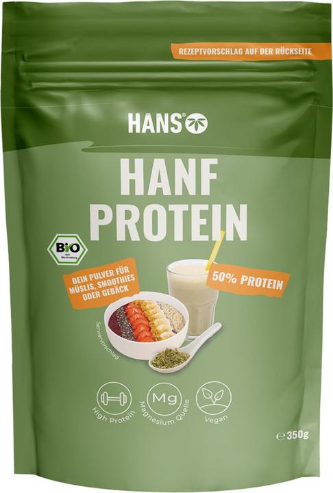 Immagine prodotto Hans Brainfood Proteine della canapa (Neutro, 350 g)
