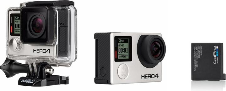 GoPro Hero 4 Black Edition inkl. Ersatzakku