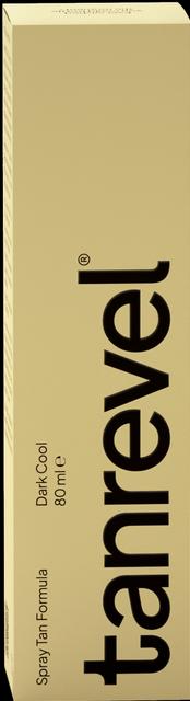 Actual product image Tanrevel ® Spray Tan Formula Dark Cool 80 ml (Self tanning serum, 40 ml)