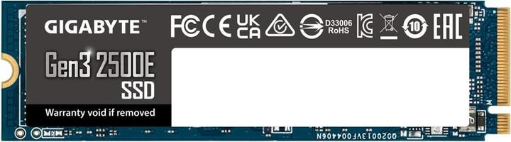 Image du produit Gigabyte Gen3 2500E (500 Go, M.2 2280)
