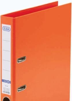 Produktbild Elba Ordner rado star, Rückenbreite: 50 mm, orange, DIN A4 Einband aussen (A4, 50 mm, 1 Stück)