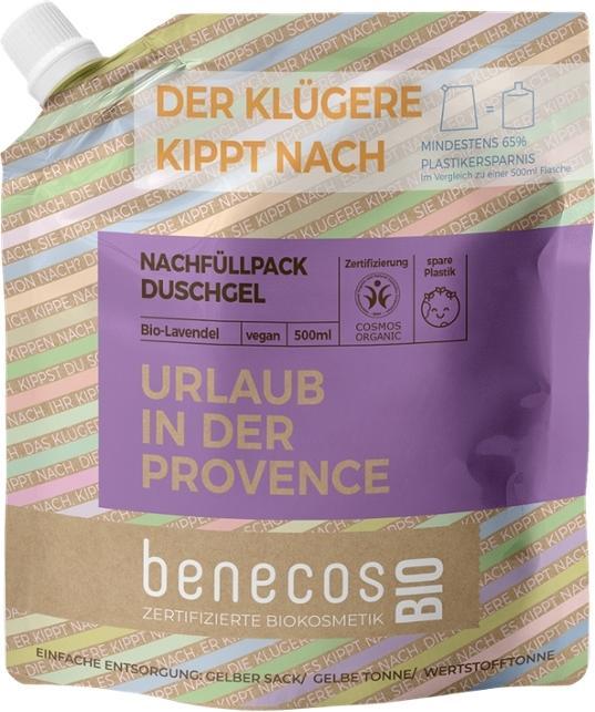 Actual product image Benecos NF Shower Gel Lavender (500 ml)
