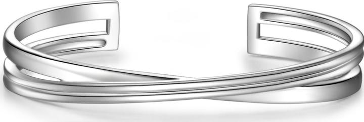 Glanzstücke München Damen Sterling Silber silber 17,0 cm, flexibel einstellbar - 11830 (17 cm, Sterling Silber)