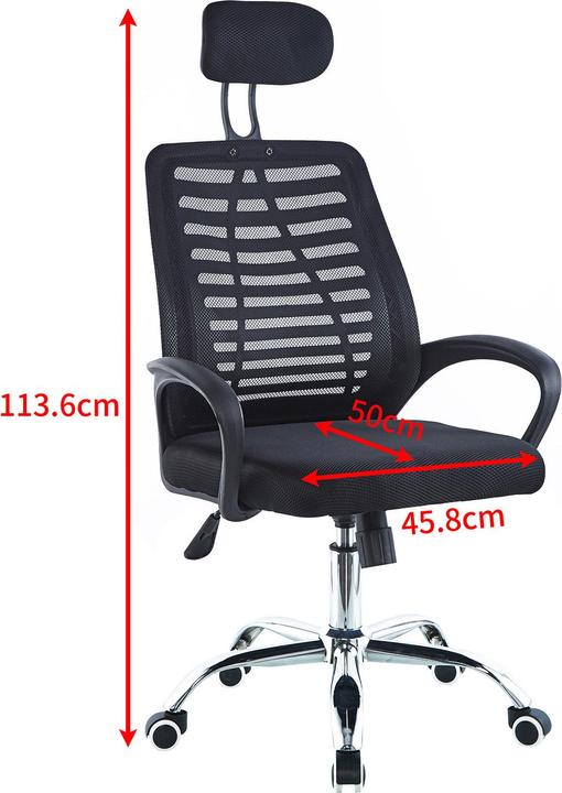 Image du produit HTI-Living Siège de travail avec appui-tête Terry