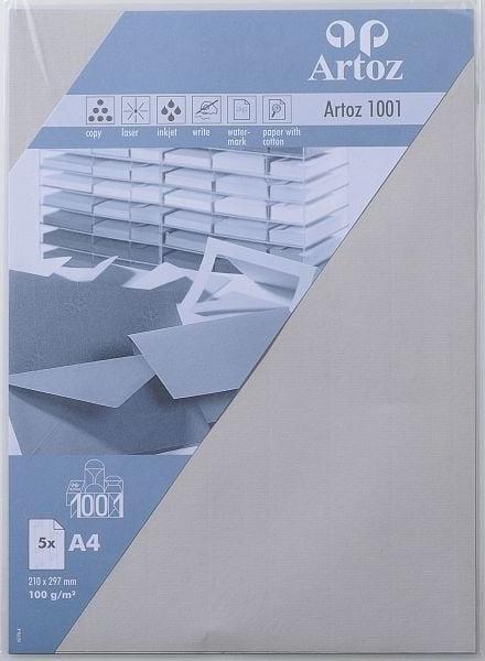 Artoz 1001 sheet light gray (A4, 100 g/m², 5 x)