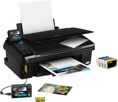 Produktbild Epson Stylus SX515W, All-in-One, WLAN (Tintenpatrone, Farbe)