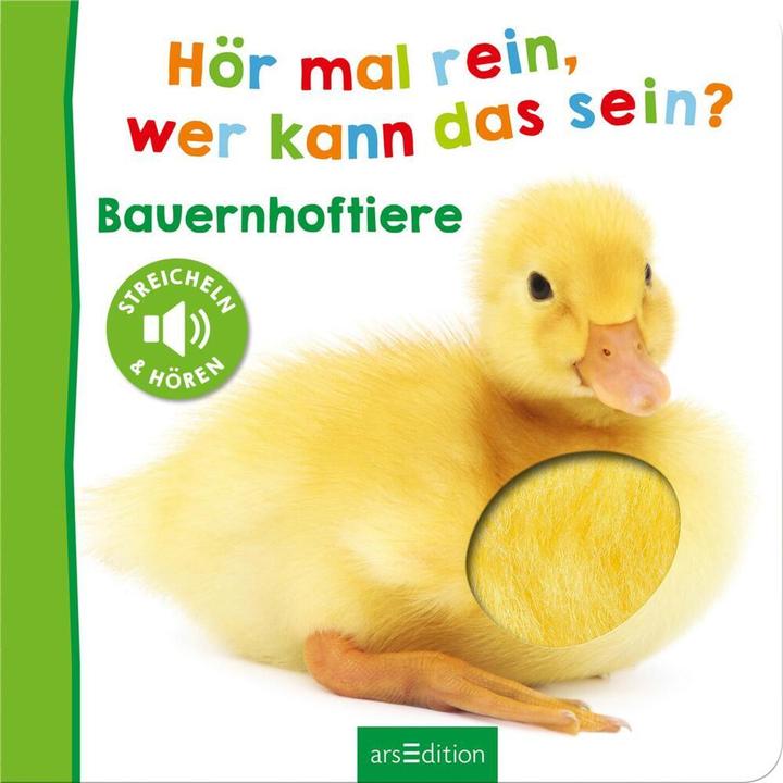 Écoutez, qui cela peut-il être? Animaux de ferme (Allemand)