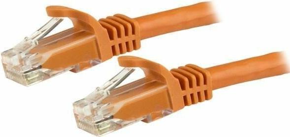 StarTech 5m Orange Cat6 Patch Cable (UTP, CAT6, 5 m)