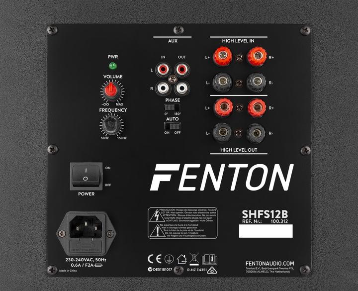 Actual product image Fenton SHFS12B (1 pcs., 150 W)