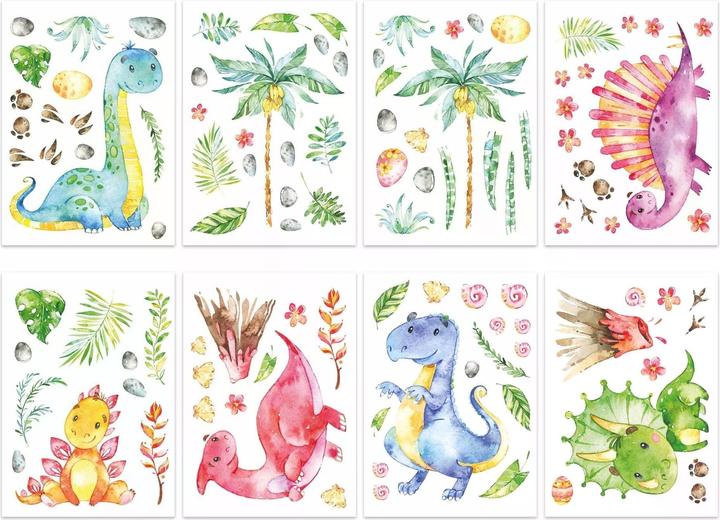 Produktbild Papierdrachen Wandtattoos - Dinosaurier - Set 5 (2 x 22 x 32 cm)