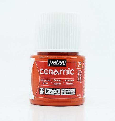 Immagine prodotto Pebeo Colore per ceramica (Arancia, 45 ml)