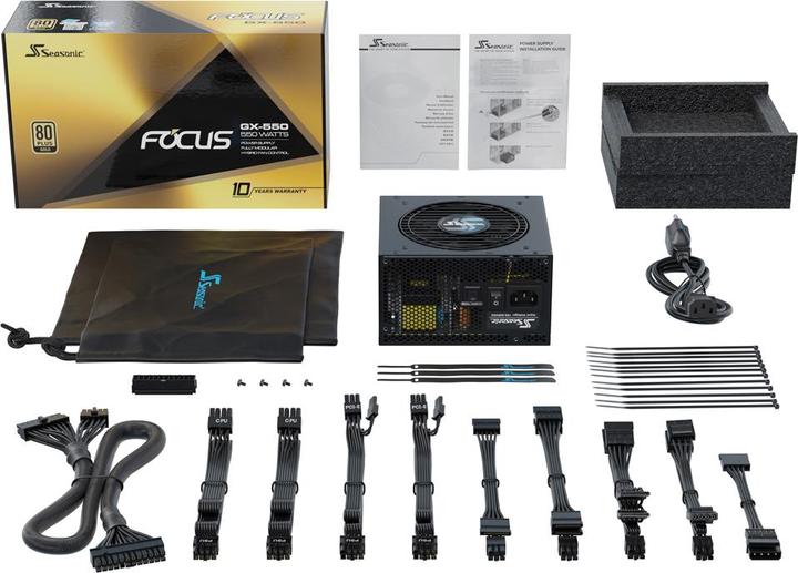 Image du produit Seasonic Focus GX (550 W)