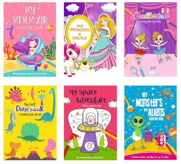 Produktbild Coloring book Kids A4 32pages