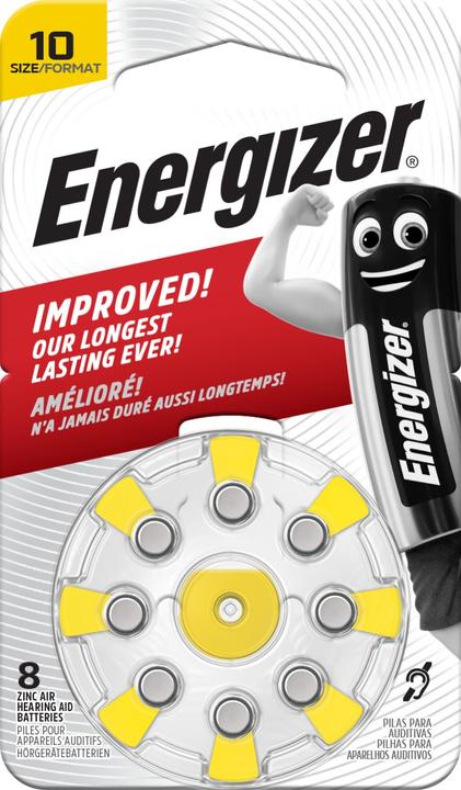 Produktbild Energizer Hearing Aid 10 (8 Stk., PR70, 92 mAh)