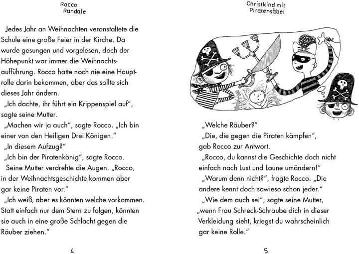 Produktbild Rocco Randale 06 - Christkind mit Piratensäbel (Deutsch, David Roberts, Alan MacDonald, Monika Osberghaus, 2021)