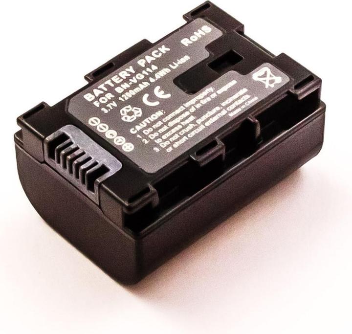 Image du produit AGI 15838 - JVC - 1200 mAh - 3,7 V - Lithium-Ion (Li-Ion) - 1 pièce(s) (Batterie)