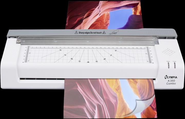 Actual product image Olympia A 350 Combo DIN A3 laminator with lever cutter (75 - 125 µm, A4, A3)