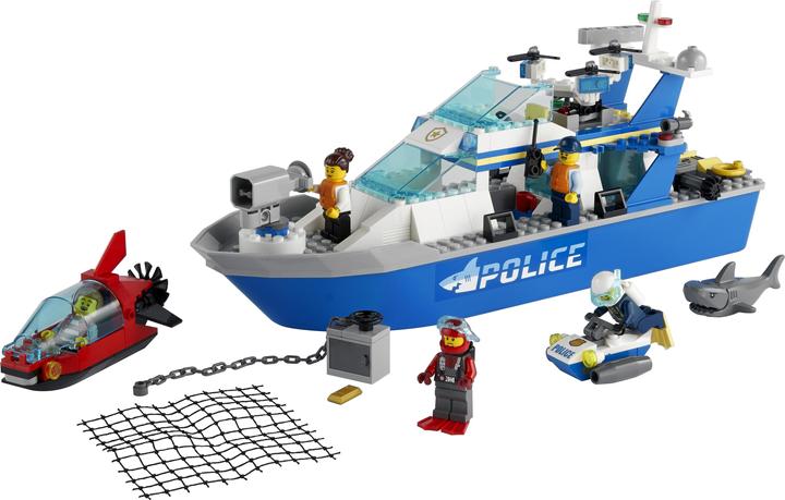 Image du produit LEGO City - Bateau de police (60277, LEGO City)