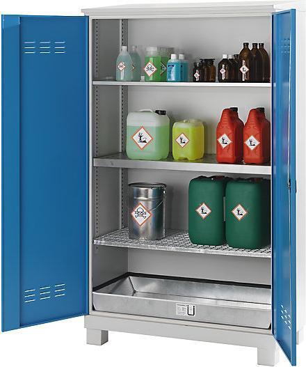 Actual product image eurokraft pro Environmental cabinet for outdoor storage (120 cm, 210 cm)