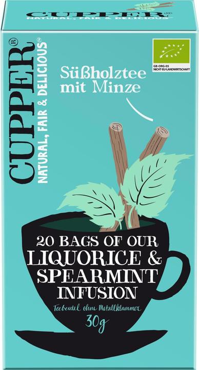 Image du produit Cupper Tisane réglisse menthe (30 g)