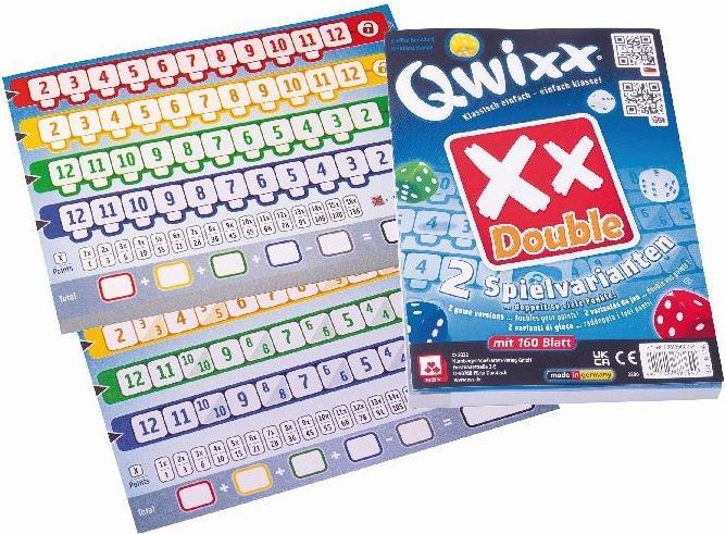 Produktbild Cartamundi Erweiterung Qwixx Double Zusatzblock (Deutsch)