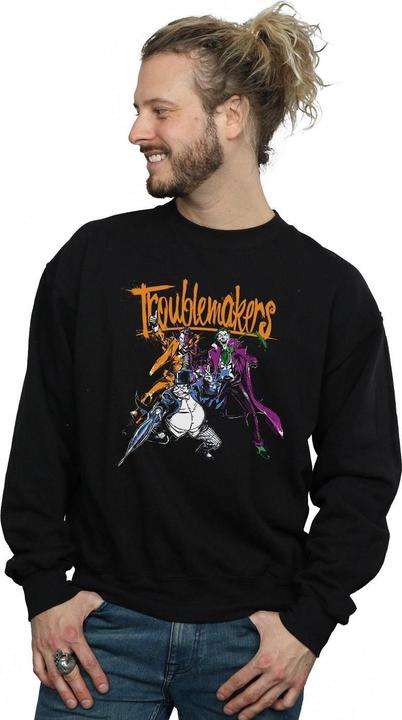 Image du produit Mens Batman Troublemakers Cotton Sweatshirt (4XL)