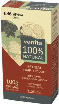 Venita - Herbal Hair Color Herbal Hair Dye 6.46 Chna (6.46 Chna)