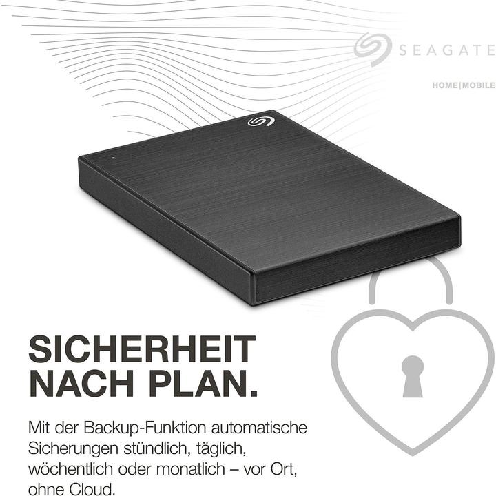 Productafbeelding Seagate One Touch met wachtwoord 2TB Zwart (2 TB)