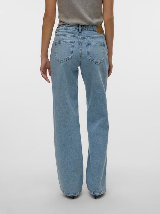 Produktbild Vero Moda VMVANESSA Niedrige Taille Weiter Beinschnitt Jeans Weit geschnitten (25)