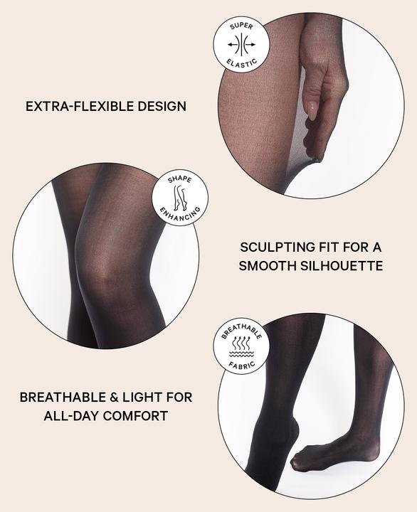 Actual product image Noya Winter Leggings, Strumpfhose, Tights (OneSize) (One size)