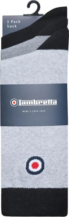 Image du produit Lambretta - Chaussettes - Homme (Lot de 3, 39.5 - 45.5)