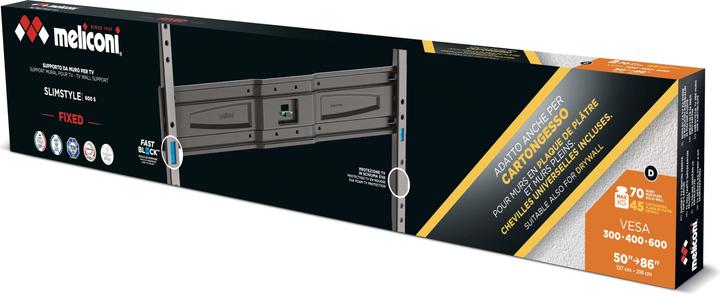 Actual product image Meliconi PlUS 600S LCD Stand 50'-80' Kg (Wall, 86", 70 kg)