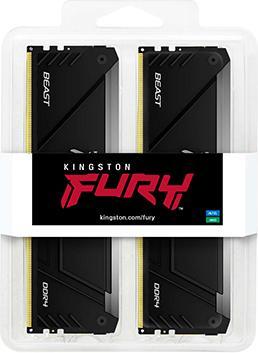Produktbild Kingston 32GB DDR4-2666MT/s CL16 (2 x 16GB, 2666 MHz, DDR4-RAM, DIMM)