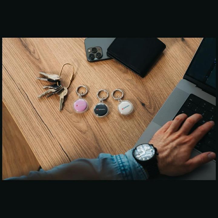 Actual product image Verbatim 1x2 My Finder Coin Bluetooth Item Finder b/w 32134 (iOS)