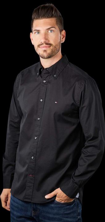 Immagine prodotto Tommy Hilfiger Core Flex Poplin Shirt Regular Fit Black (S)