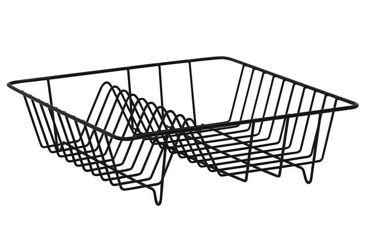 Actual product image Axentia Dish Drainer Basket, 35x9,5x34cm black