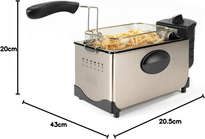 Produktbild Black & Decker Ölfritteuse Black+Decker BXAFO1200E (2100W)