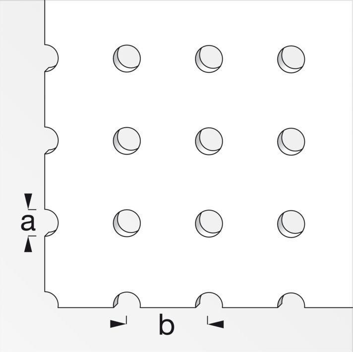 Produktbild Alfer Rundlochblech Alu 1.5mm (1000 mm, 600 mm, 1.50 mm)