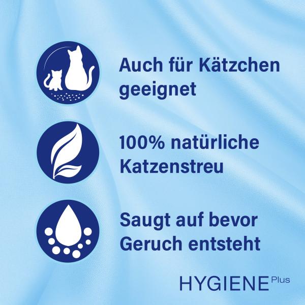 Image du produit Catsan Hygiene Plus (Ne s'agglomère pas, Biodégradable, Neutralisant, 4.82 kg)