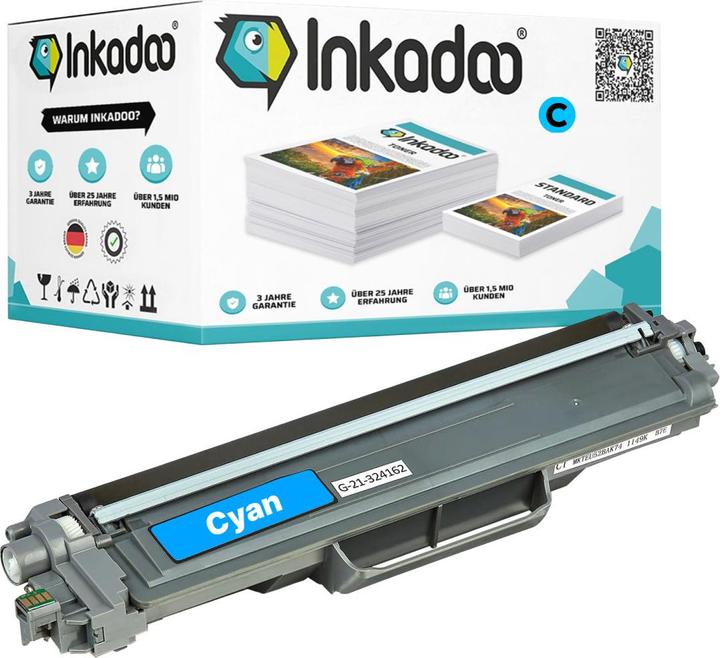 Actual product image Inkadoo Kompatibel Toner für Brother MFC-L 3710 CW (C)