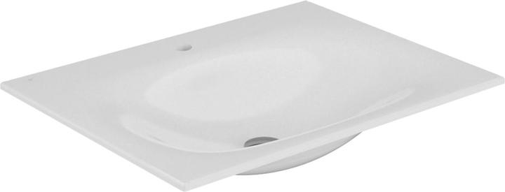 Actual product image Keuco Ceramic washbasin EDITION 11 m 1L-Boh 704x17x538mm white (538 mm, 800 mm)