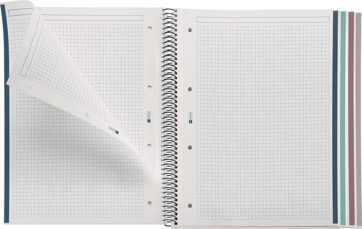 Actual product image Miquelrius Message Notebook (A4, Checked, Hardcover)
