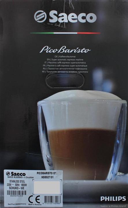 Produktbild Saeco PicoBaristo HD8927/01