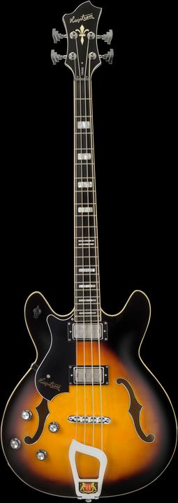 Produktbild Hagstrom Bassgitarre, Viking, Tobacco Sunburst, Linkshänder (E-Gitarre)
