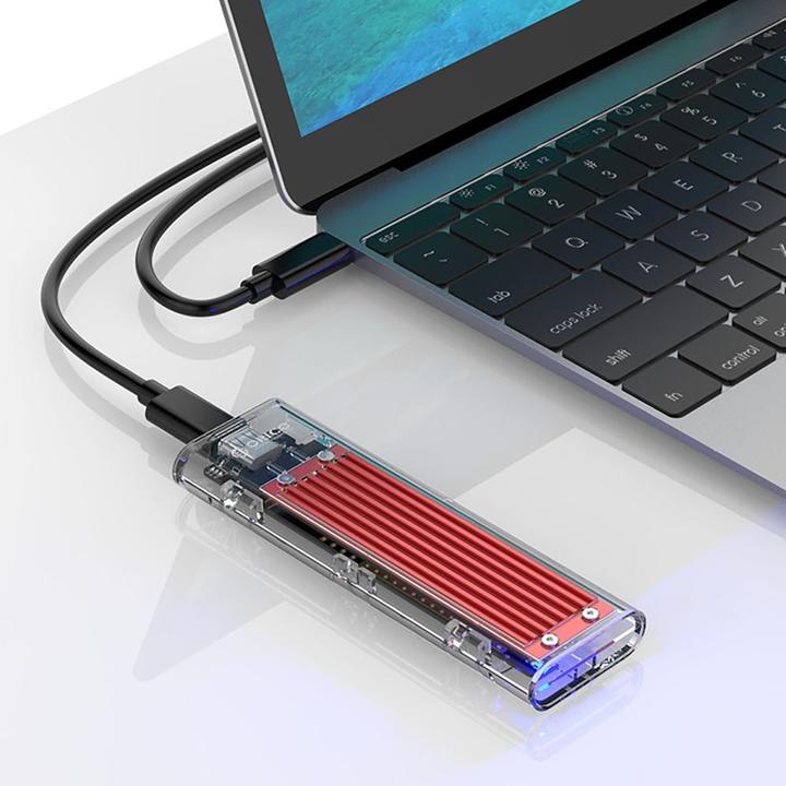 Produktbild Orico Other Computer Accessory TCM2-C3 M.2 NVME to USB-C 10Gb/s Disk Drive - Red (M.2)