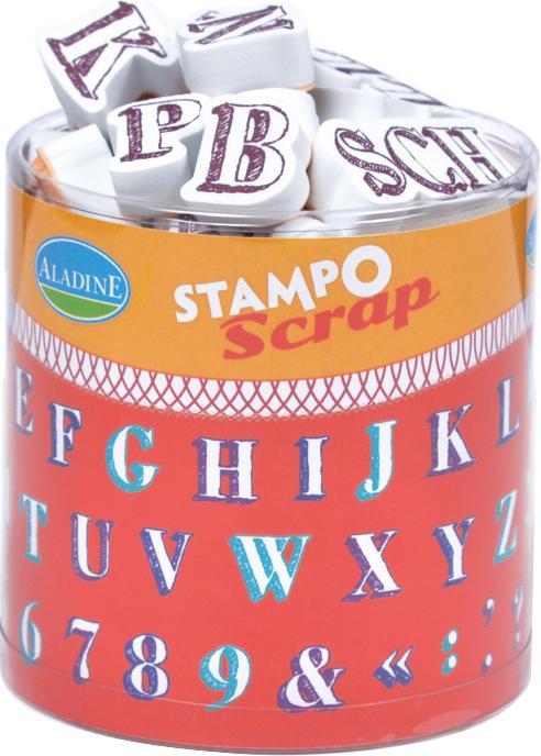 Image du produit Aladine Set de tampons "Alphabet
